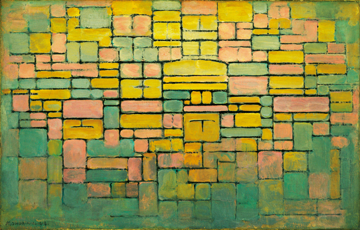  皮特·蒙德里安 Piet Mondrian ——色彩抽象画3